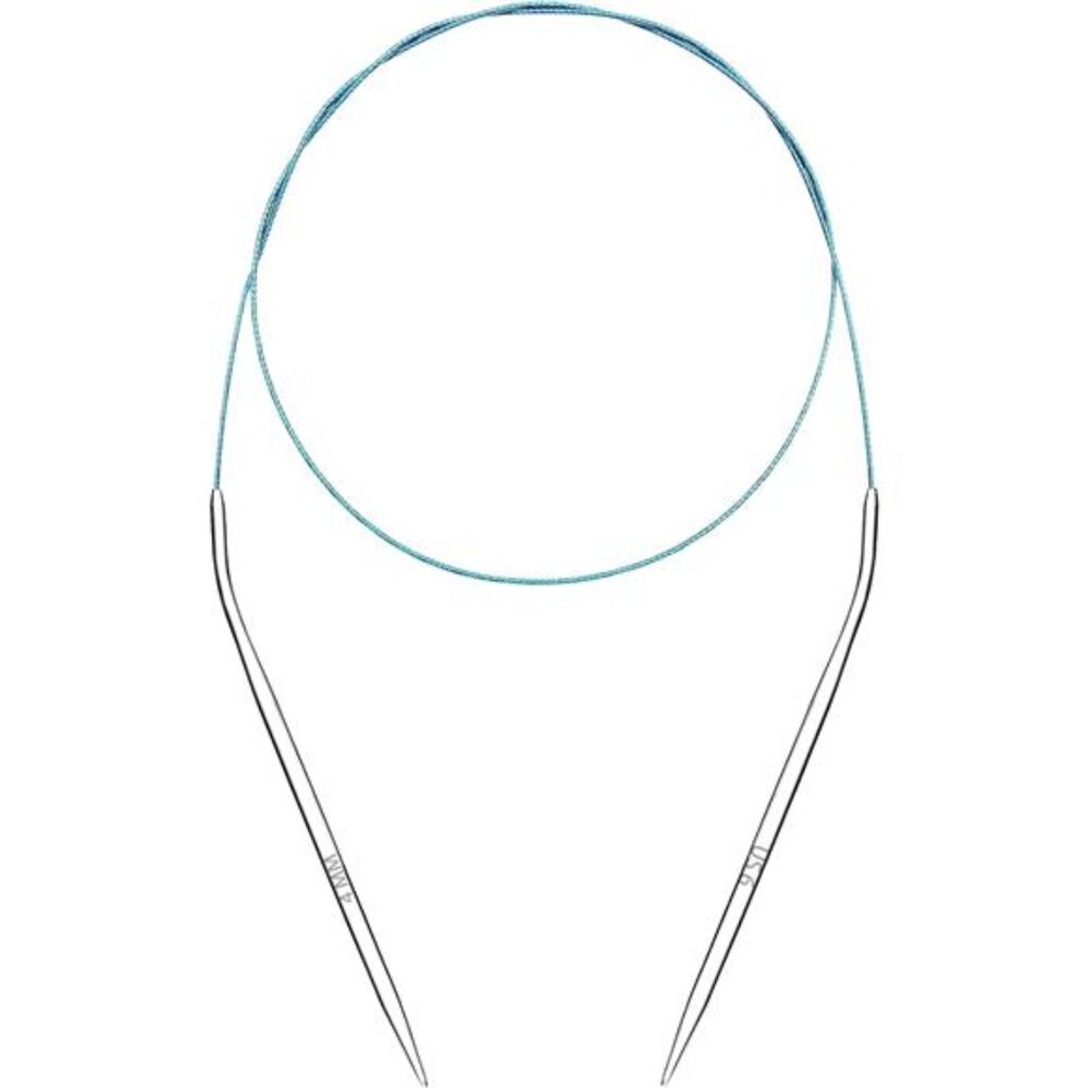 New 40 Inch Knitting Needles Size 6 Metal Magic Loop Circular Knitting Needles